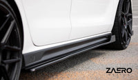 Hyundai i30 N EVO - 1 Gloss Black Side Skirts by ZAERO (2018+) - Evolve Automotive