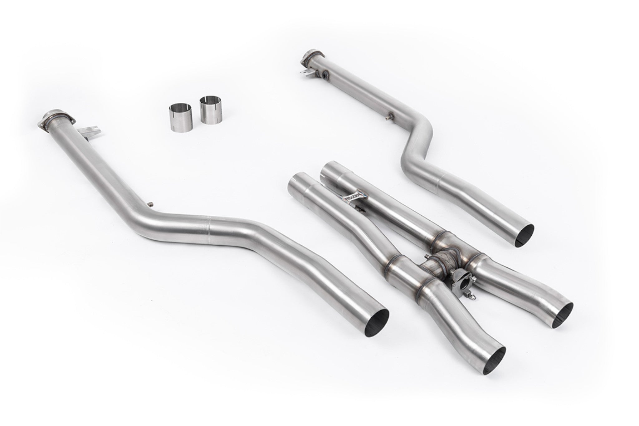 Milltek OPF/GPF Bypass Non - Resonated (Louder) For OEM Downpipes (With Flange) & OEM System - BMW F93 M8 Gran Coupe LCI (2021 Onwards) - Evolve Automotive