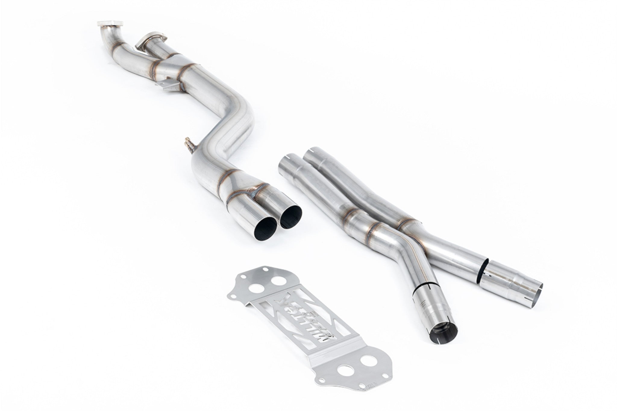 Milltek OPF/GPF Bypass Resonated Single Pipe For OE Axle Back Only - BMW G80 | G81 M3 | G82 M4 - Evolve Automotive