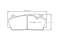 Pagid RSL29 Front Brake Pads - BMW F87 M2 Competition - Evolve Automotive