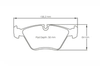 Pagid RSL29 Front Brake Pads - BMW Z3M | Z4M - Evolve Automotive