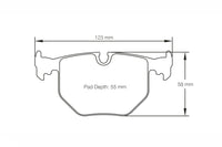 Pagid RSL29 Rear Brake Pads - BMW Z3M | Z4M - Evolve Automotive