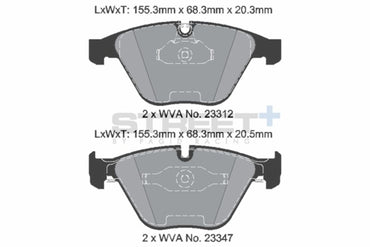 Pagid Street + Front Brake Pads - BMW E90 | E92 | E93 M3 | CRT | GTS - Evolve Automotive