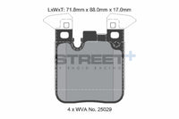 Pagid Street + Rear Brake Pads - BMW F80 M3 | F82 | F83 M4 | CS - Evolve Automotive