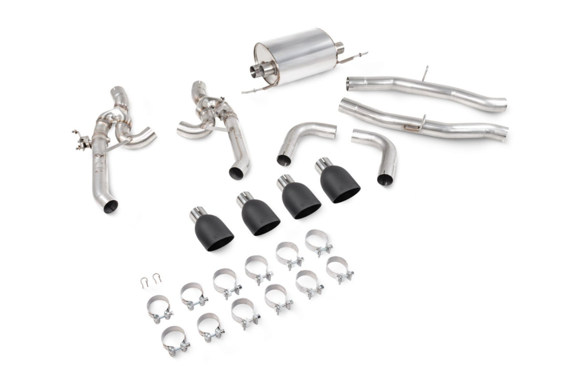 Scorpion Exhausts Half System With Electronic Valves - BMW F97 X3M (LCI) - Evolve Automotive