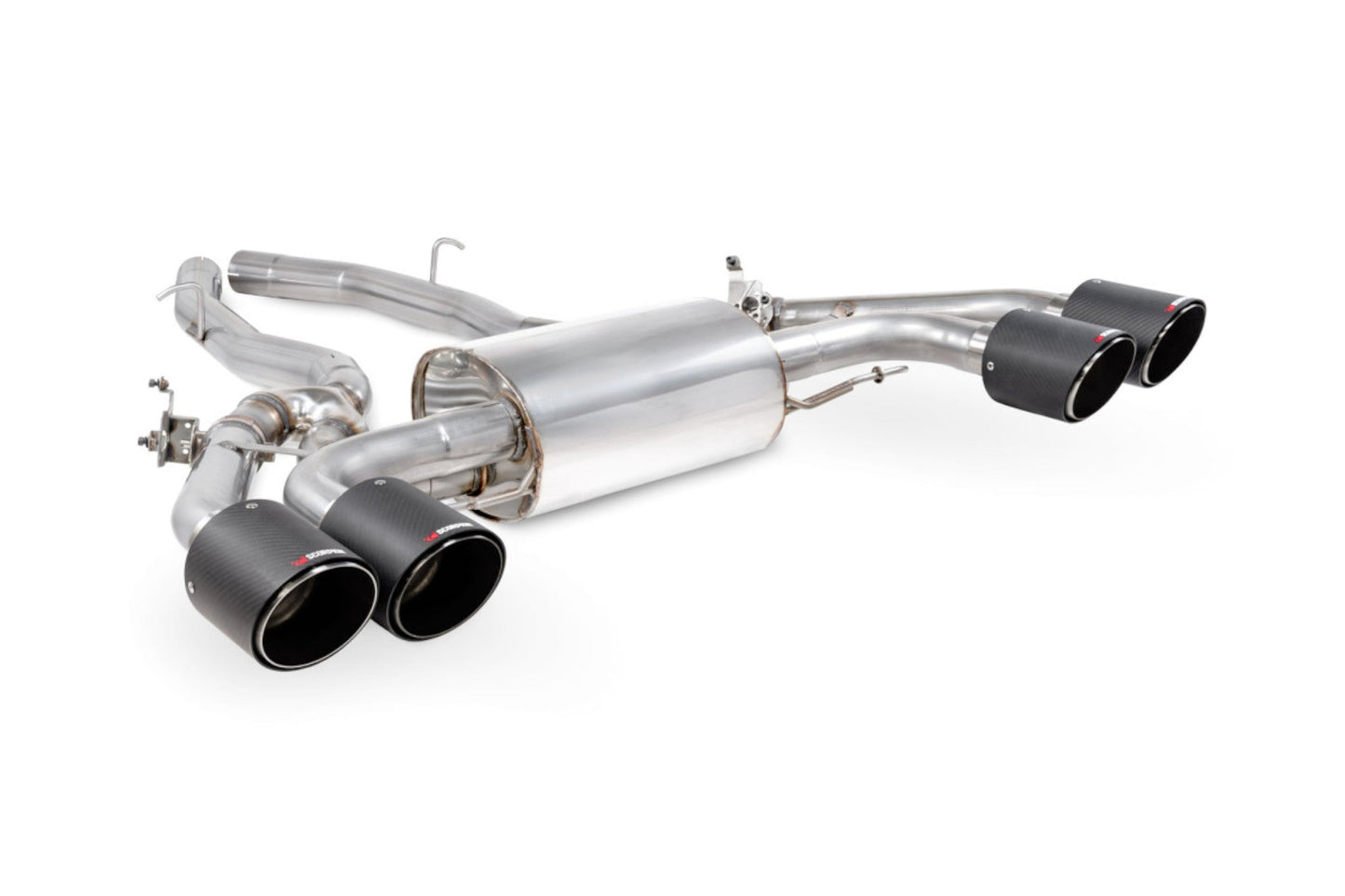 Scorpion Exhausts Half System With Electronic Valves - BMW F97 X3M (LCI) - Evolve Automotive