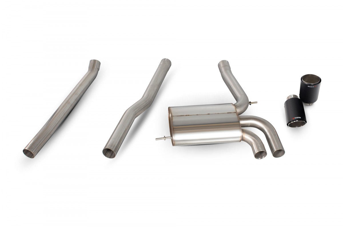 Scorpion Exhausts Non-resonated Cat-Back System - Mini F56 Cooper S | JCW (Non GPF) - Evolve Automotive