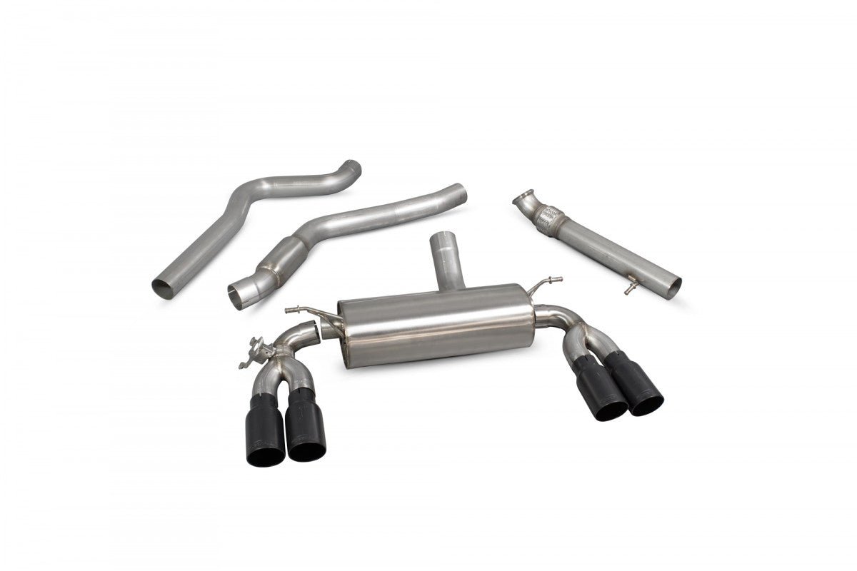 Scorpion Exhausts Non-resonated Cat-back System With Electronic Valve - BMW F87 M2 (N55) - Evolve Automotive