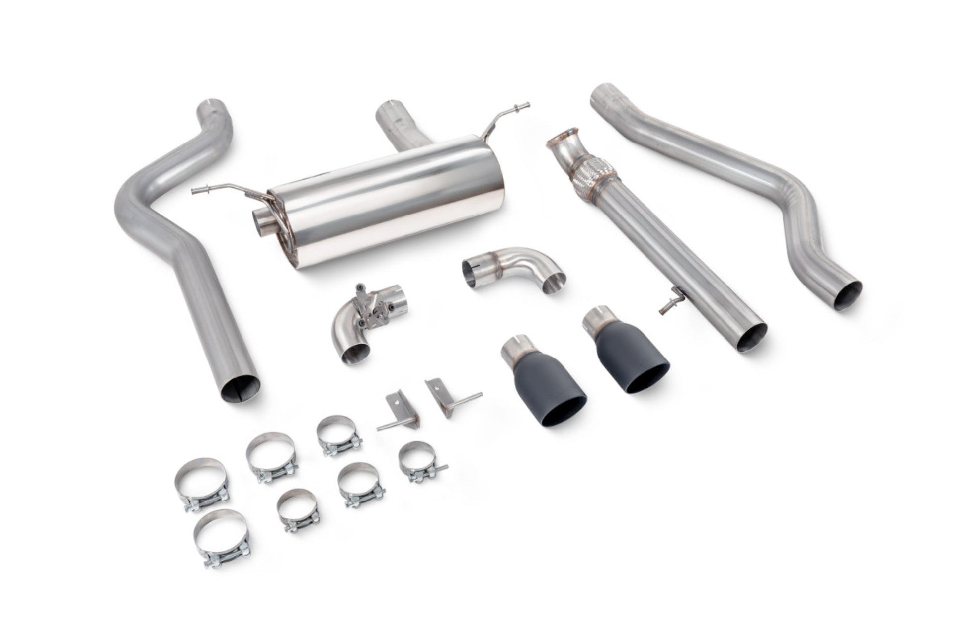 Scorpion Exhausts Non - resonated Cat - back system With Electronic Valves - BMW 2 Series M235i - Evolve Automotive