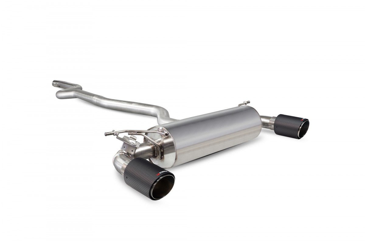 Scorpion Exhausts Non-resonated Cat-back system with electronic valves - BMW 2 Series M240i (Non GPF) - Evolve Automotive