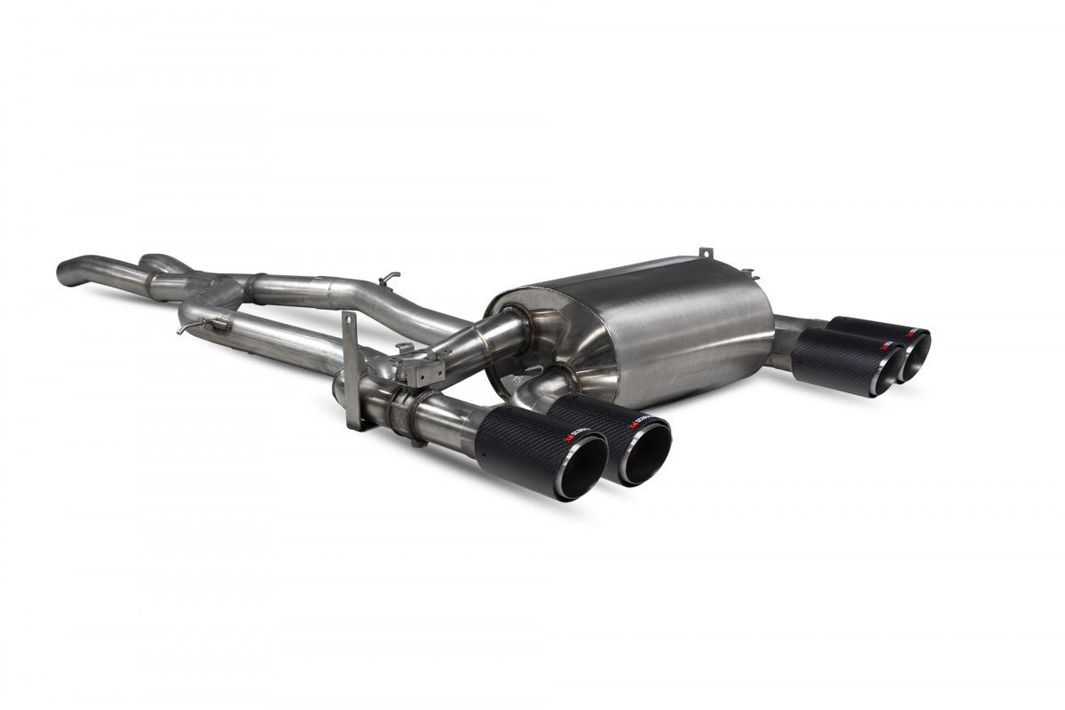 Scorpion Exhausts Non-resonated Cat-Back System With Electronic Valves - BMW F80 M3 | F82 | F83 M4 - Evolve Automotive