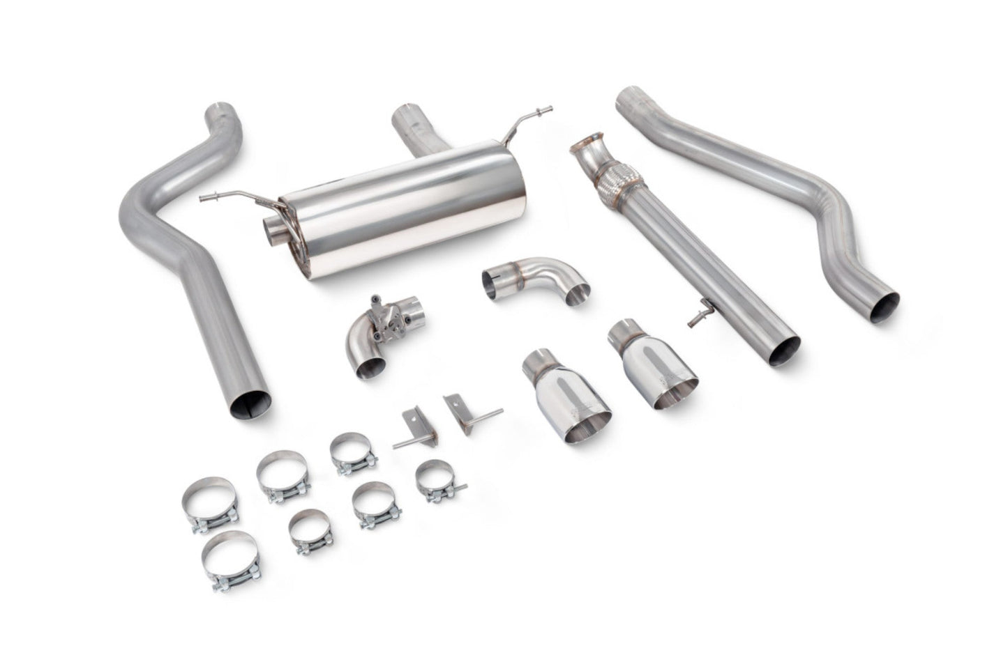 Scorpion Exhausts Non - resonated Valved Cat - back system - BMW 1 Series M135i - Evolve Automotive