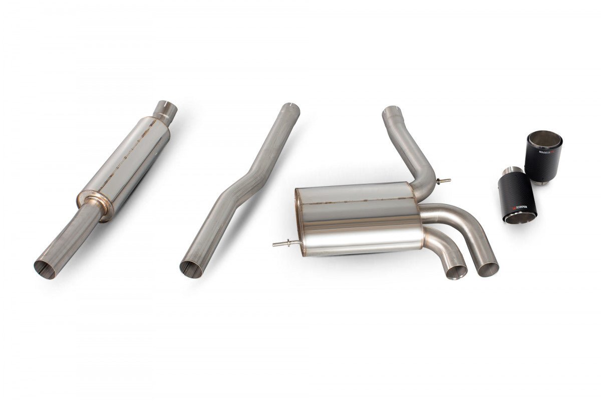 Scorpion Exhausts Resonated Cat-Back System - Mini F56 Cooper S | JCW (Non GPF) - Evolve Automotive