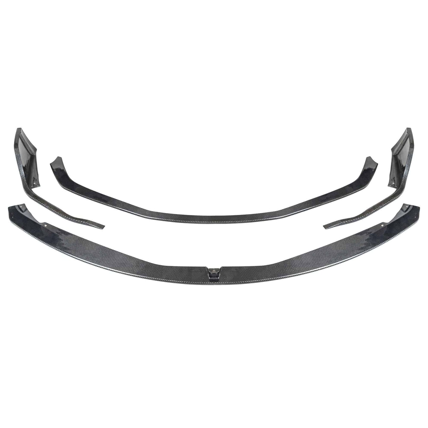 Toyota Supra Mk5 Carbon Fibre ID - 01 Front Splitter (2019+) - Evolve Automotive