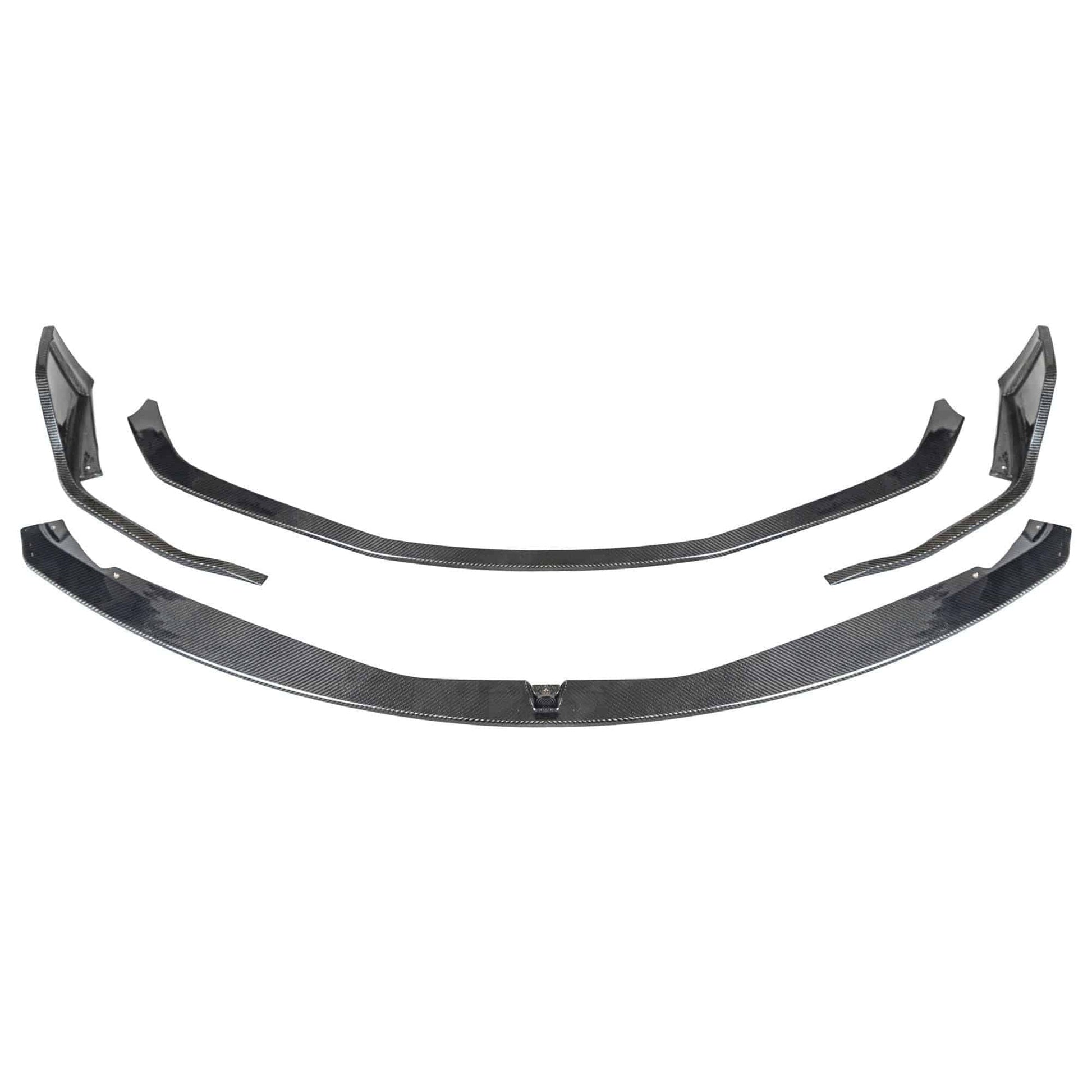 Toyota Supra Mk5 Carbon Fibre ID - 01 Front Splitter (2019+) - Evolve Automotive