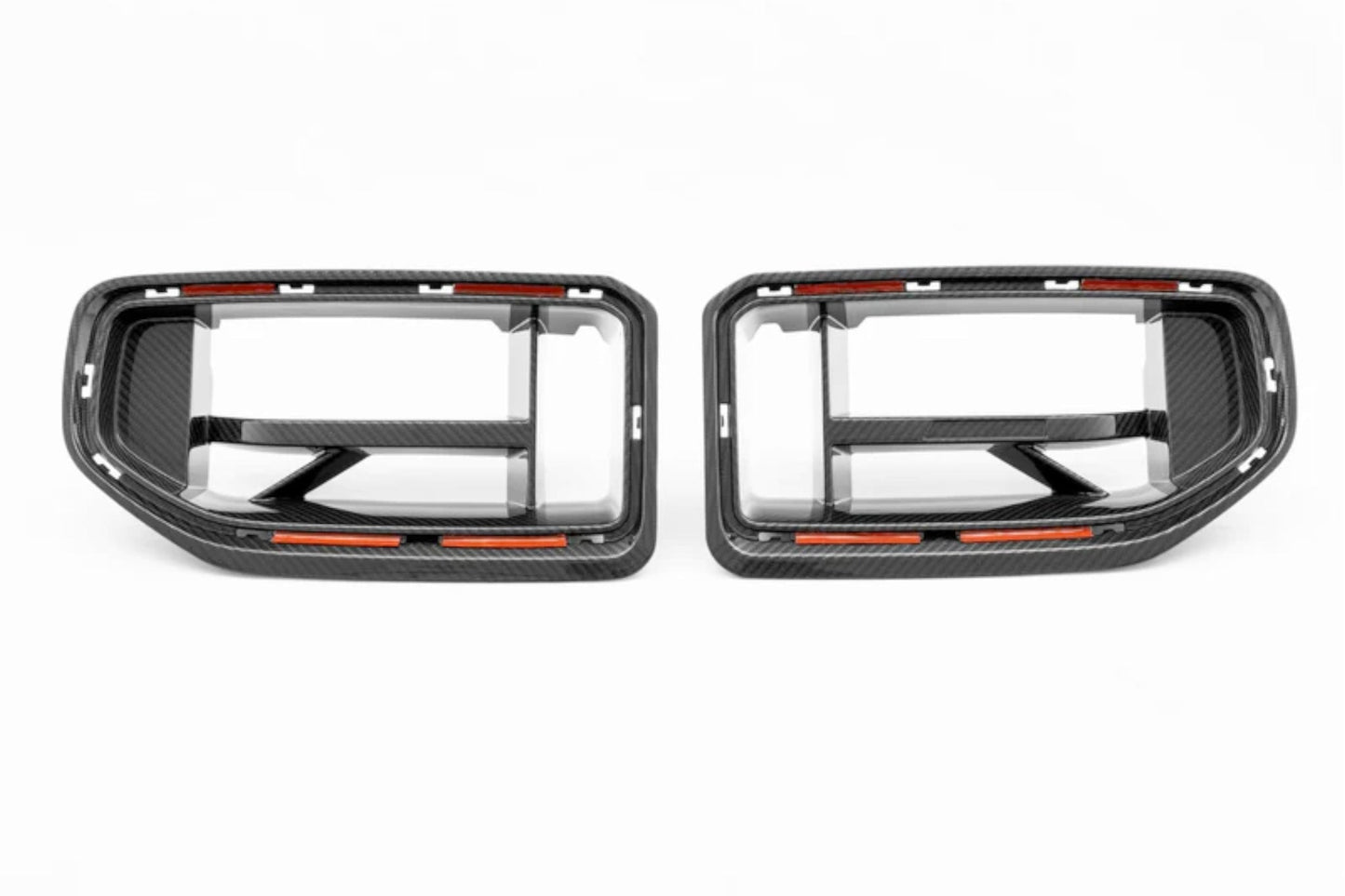 TRE Pre - Preg Carbon Fibre CS Front Grilles - BMW G87 M2 - Evolve Automotive