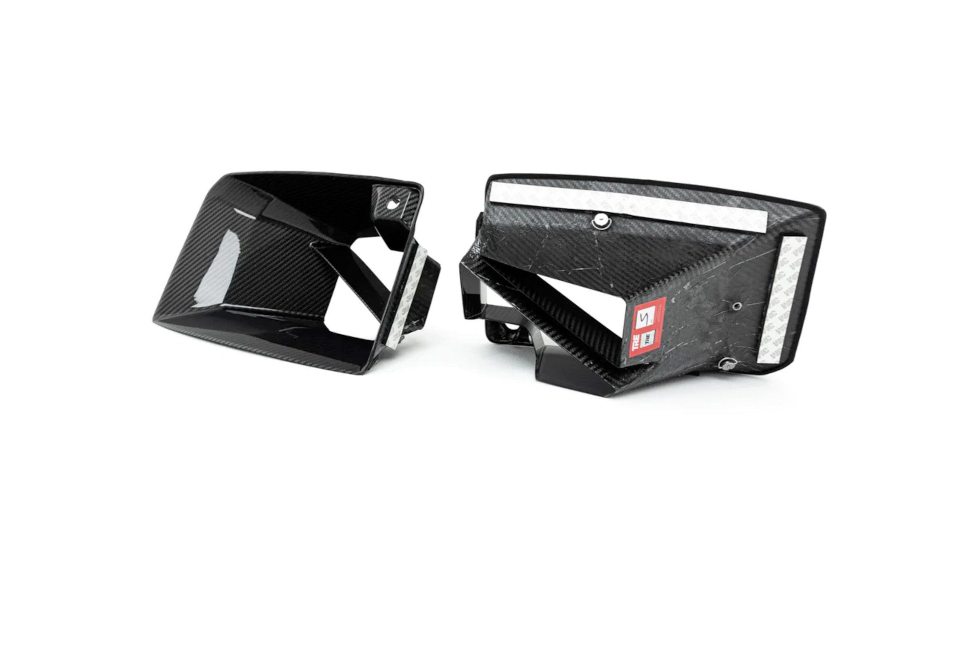 TRE Pre-Preg Carbon Fibre Front Ducts Inserts - BMW G87 M2 - Evolve Automotive