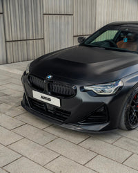 TRE Pre - Preg Carbon Fibre ID - 01 Front Splitter (2021+) - BMW 2 series M - SPORT | G42 M240I - Evolve Automotive