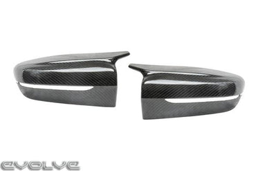 TRE Pre-Preg Carbon Fibre Performance Mirror Covers - BMW G20 | G21 3 Series | G30 | G31 5 Series | G15 | G16 8 Series - Evolve Automotive