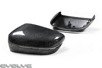 TRE Pre-Preg Carbon Fibre Wing Mirror Covers - BMW G20 | G21 3 Series | G30 | G31 5 Series | G14 | G15 | G16 8 Series - Evolve Automotive