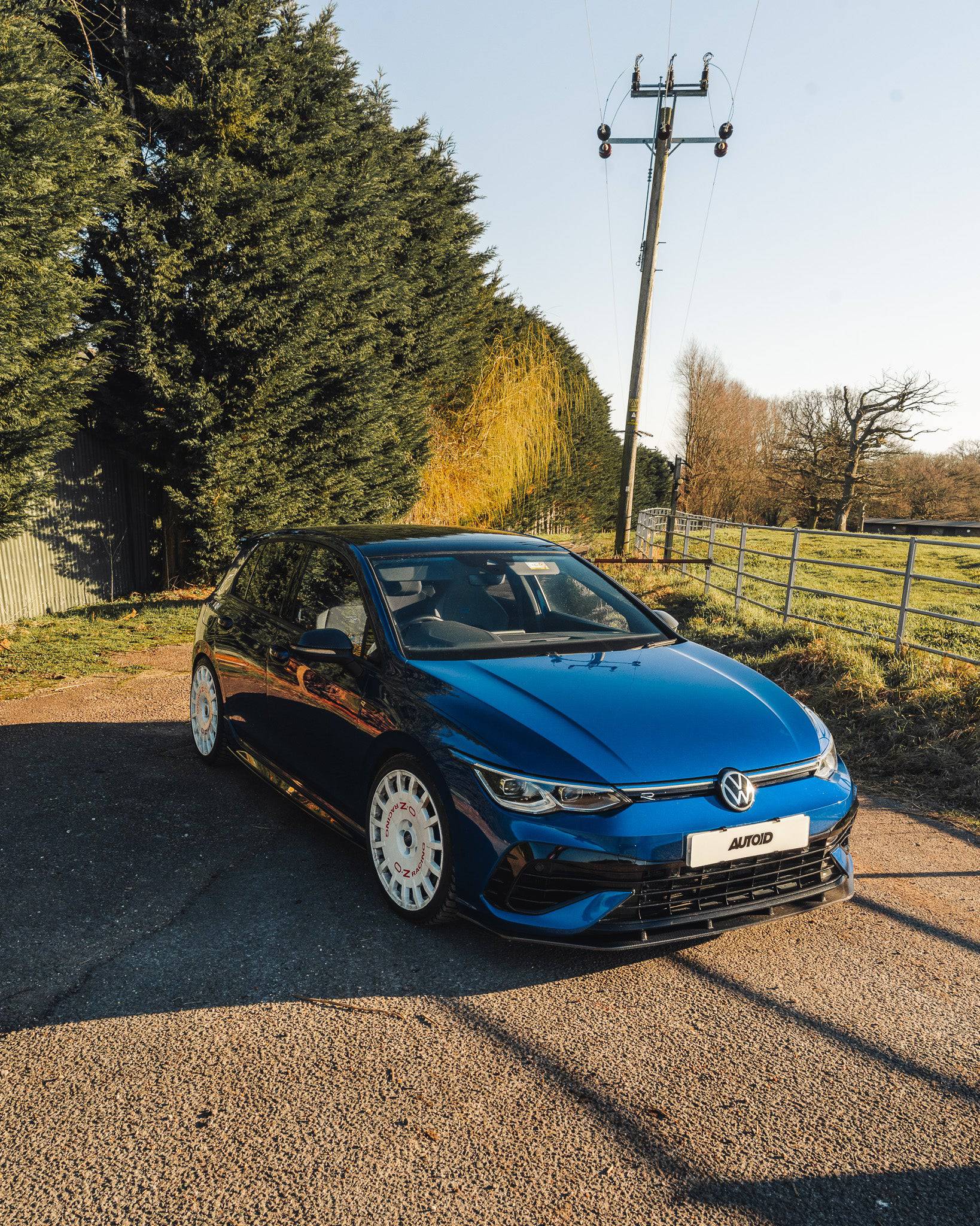 Volkswagen Golf R Mk8 Carbon Fibre ID - 01 Front Splitter (2020 - 2024) - Evolve Automotive