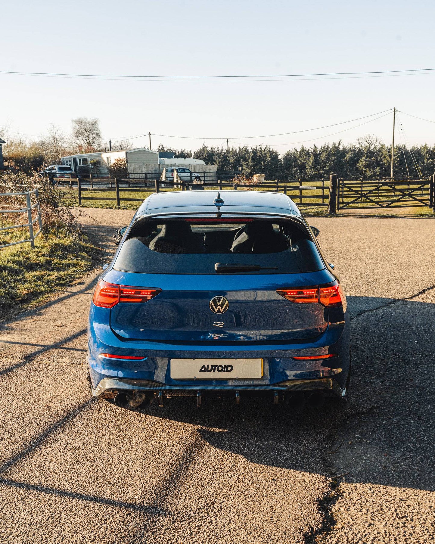 Volkswagen Golf R Mk8 & Mk8.5 Carbon Fibre ID - 01 Rear Diffuser (2020+) - Evolve Automotive