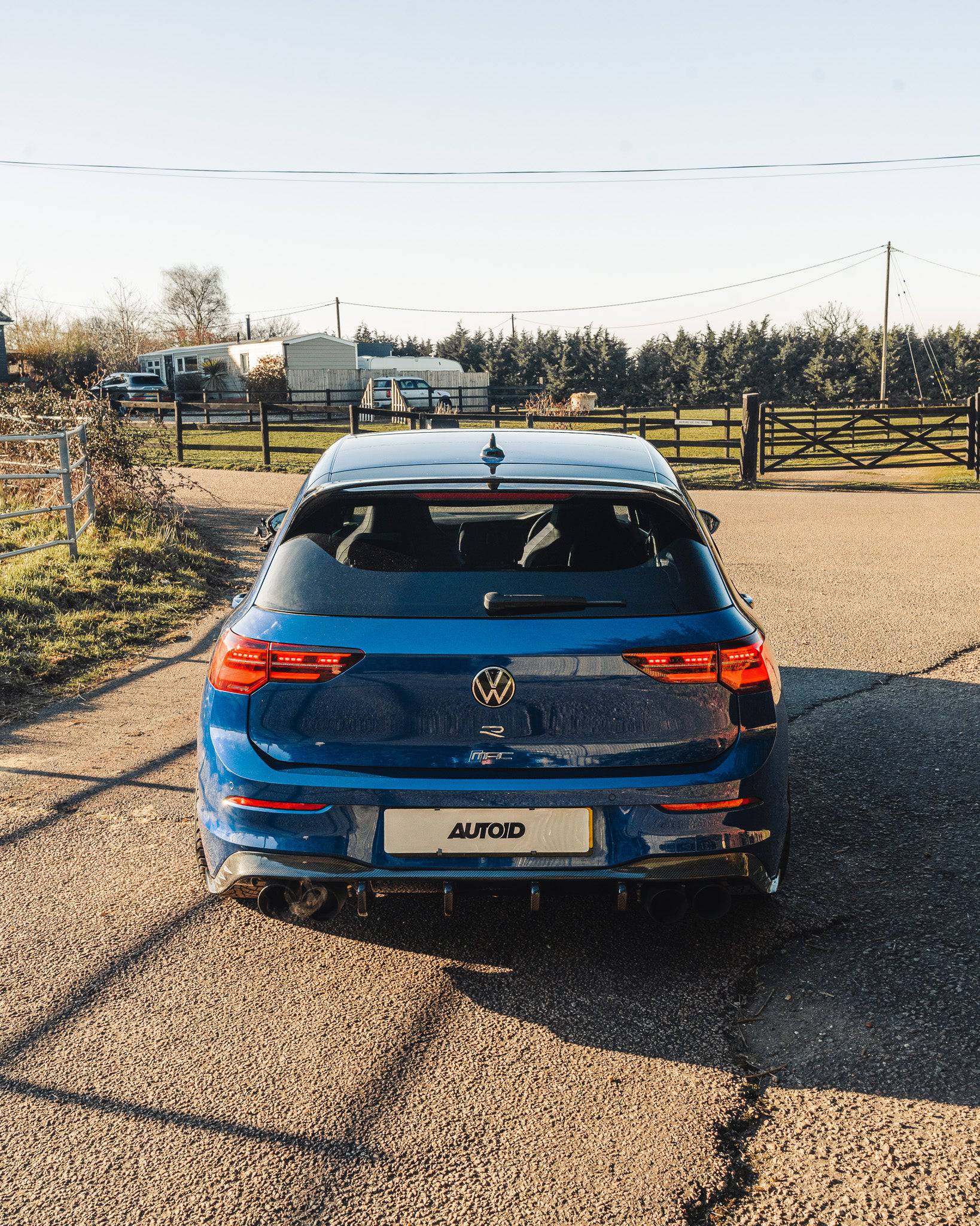 Volkswagen Golf R Mk8 & Mk8.5 Carbon Fibre ID - 01 Rear Diffuser (2020+) - Evolve Automotive