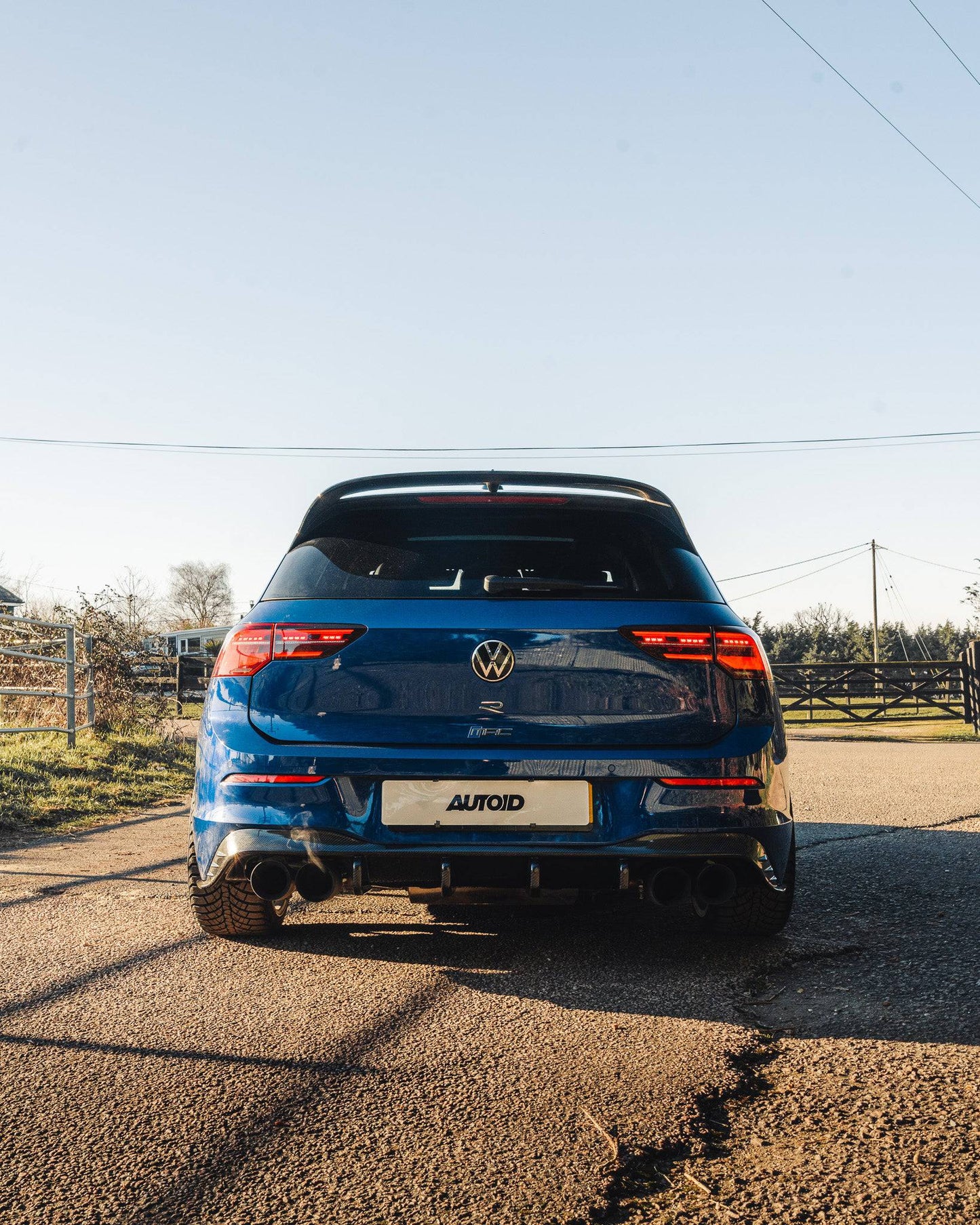 Volkswagen Golf R Mk8 & Mk8.5 Carbon Fibre ID - 01 Rear Diffuser (2020+) - Evolve Automotive