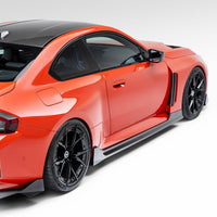 Vorsteiner VRS Aero Carbon Vented Fenders | Wings with Side Skirts - BMW G87 M2 - Evolve Automotive