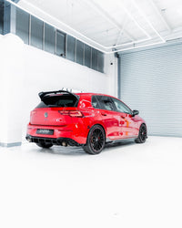 VW Golf GTI Clubsport & Golf R Mk8 EVO - 1 Gloss Black Rear Spoiler by ZAERO (2020+) - Evolve Automotive