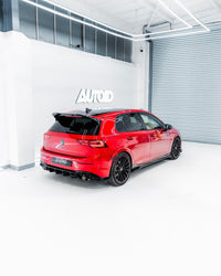 VW Golf GTI Clubsport & Golf R Mk8 EVO - 1 Gloss Black Rear Spoiler by ZAERO (2020+) - Evolve Automotive