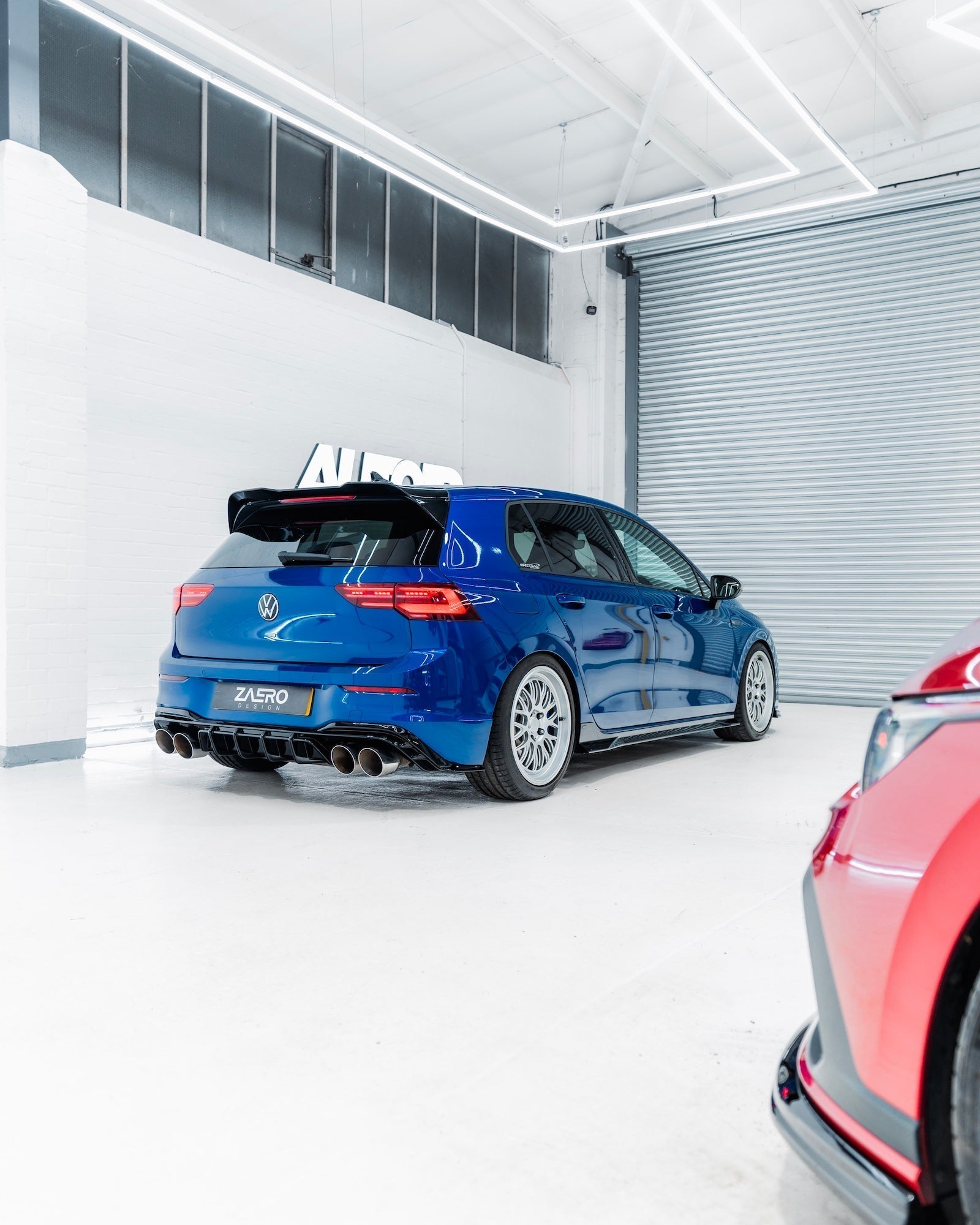 VW Golf R - Line / GTI / R / GTD / GTE Mk8 & Mk8.5 EVO - 1 Gloss Black Rear Spoiler by ZAERO (2020+) - Evolve Automotive