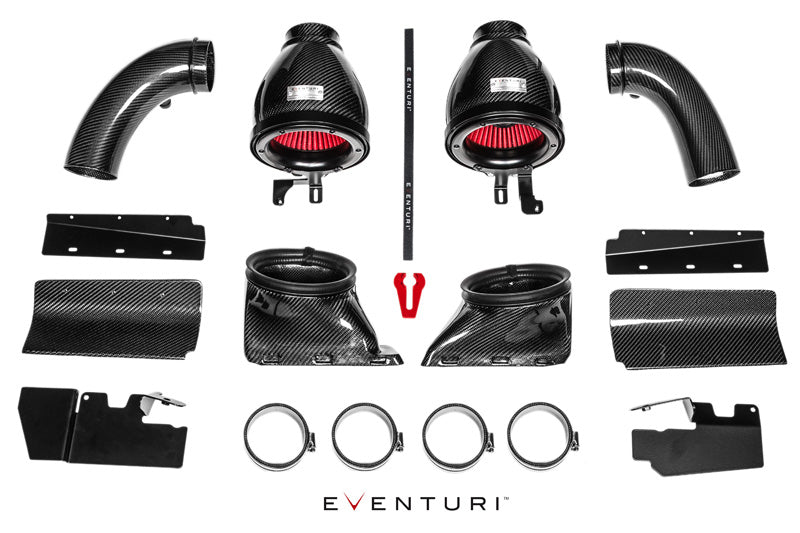 Eventuri Carbon Fibre Intake System - Audi B8 RS4 | RS5 - Evolve Automotive