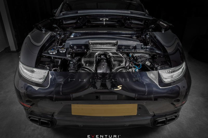 Eventuri Carbon Fibre Intake System - Porsche 911 (991) Turbo | Turbo S - Evolve Automotive