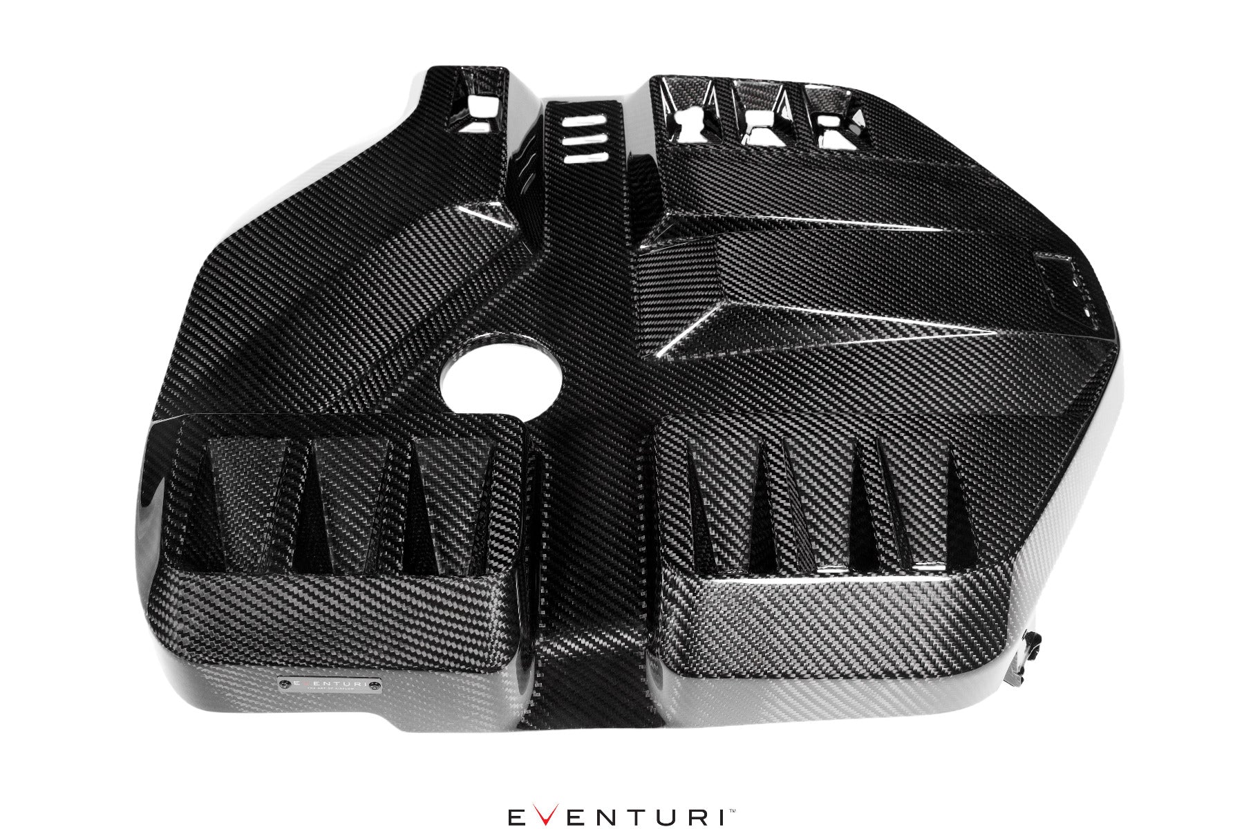 Eventuri Gloss Carbon Fibre Engine Cover - BMW G80 | G81 M3 | G82 | G83 M4 Coupe | Convertible - Evolve Automotive