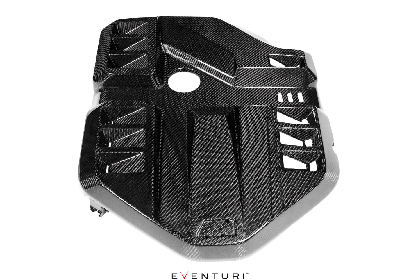 Eventuri Gloss Carbon Fibre Engine Cover - BMW G80 | G81 M3 | G82 | G83 M4 Coupe | Convertible - Evolve Automotive