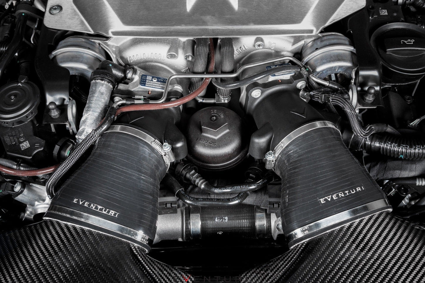 Eventuri Matte Carbon Fibre Intake System - Audi RS6 | RS7 C8 - Evolve Automotive