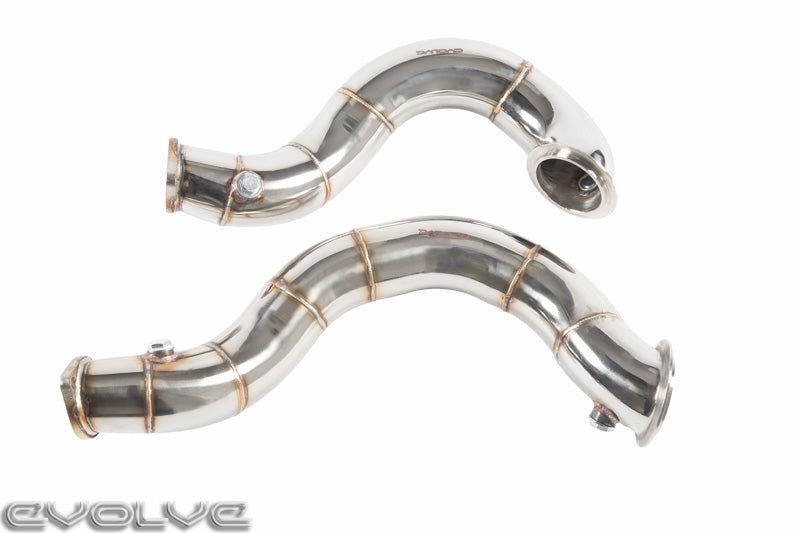 Evolve Catless Turbo Downpipes - BMW 1 Series 135i | 1M | 3 Series 335i N54 - Evolve Automotive